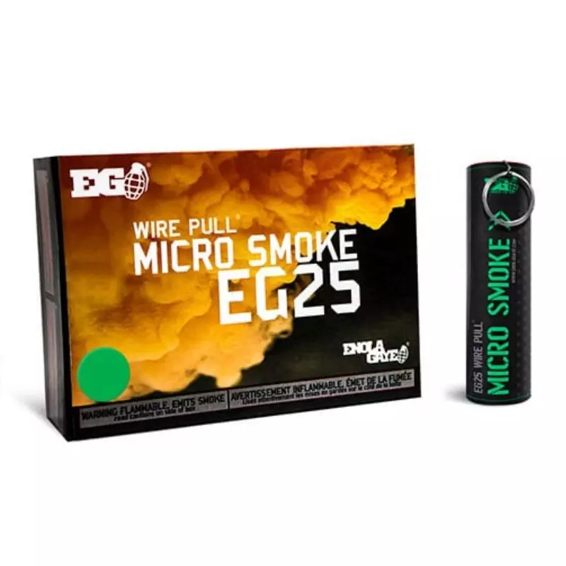 EG25 WIRE PULL MICRO SMOKE GRENADE