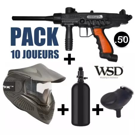 PACK DE DEMARRAGE 10 LANCEURS